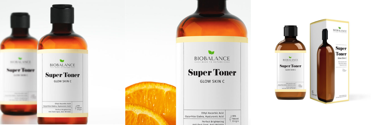 Super Toner Glow Skin C, antirid si iluminator,